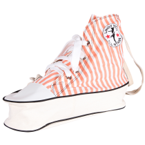 Sneaker Bag (orange, striped)