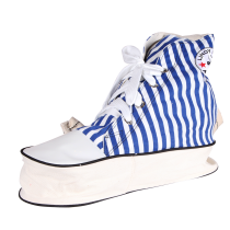 Sneaker Bag (blue, striped)